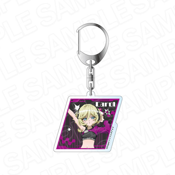 Contents Seed Senki Zesshou Symphogear XV Hologram Acrylic Keychain Carol Malus Dienheim DJ ver.