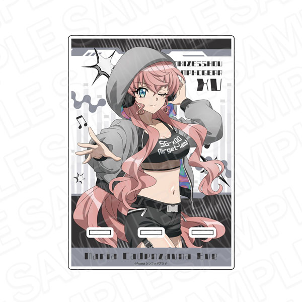 Contents Seed Senki Zesshou Symphogear XV Acrylic Smartphone Stand Maria Cadenzavna Eve DJ ver.