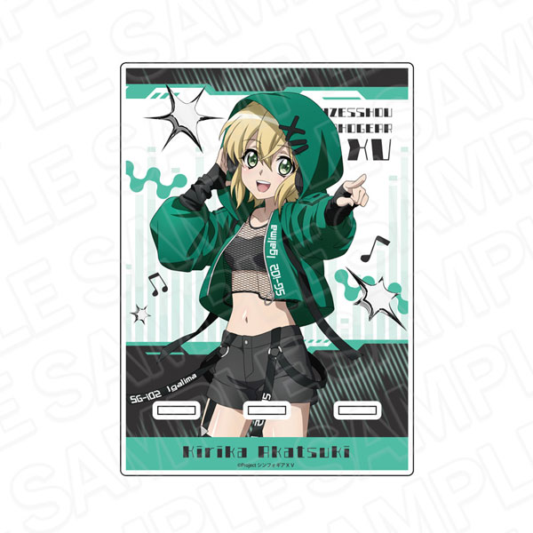 Contents Seed Senki Zesshou Symphogear XV Acrylic Smartphone Stand Kirika Akatsuki DJ ver.