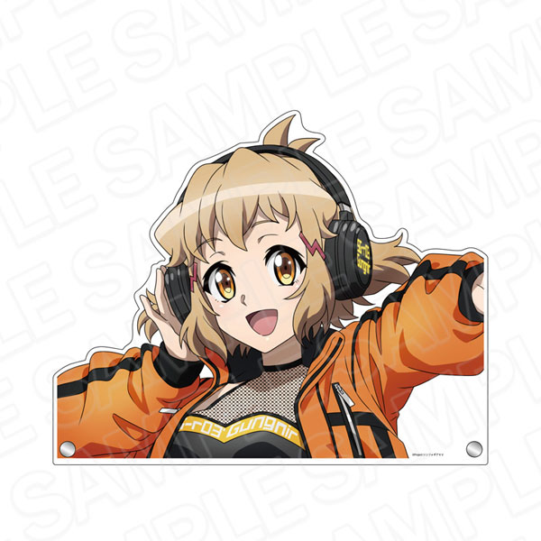 Contents Seed Senki Zesshou Symphogear XV Jumbo Diecut Acrylic Board Hibiki Tachibana DJ ver.