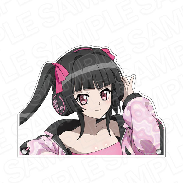 Contents Seed Senki Zesshou Symphogear XV Jumbo Diecut Acrylic Board Shirabe Tsukuyomi DJ ver.