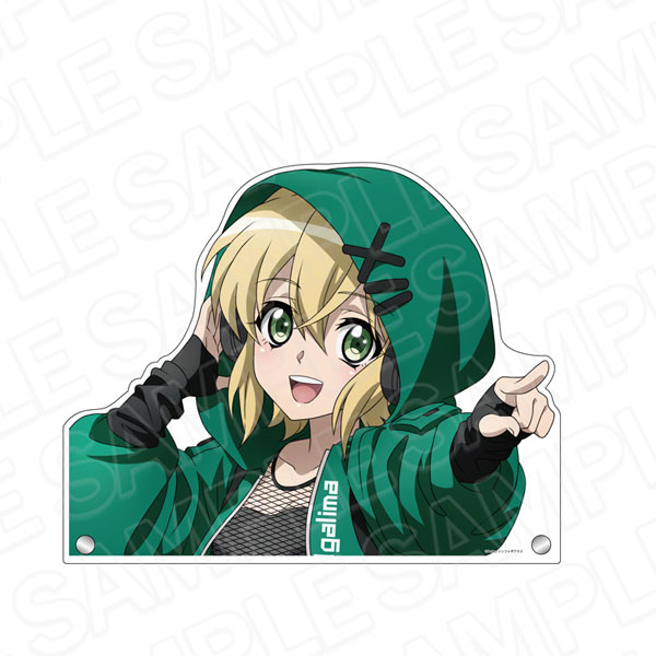 Contents Seed Senki Zesshou Symphogear XV Jumbo Diecut Acrylic Board Kirika Akatsuki DJ ver.
