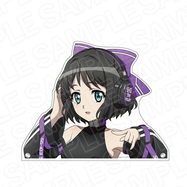 Contents Seed Senki Zesshou Symphogear XV Jumbo Diecut Acrylic Board Miku Kohinata DJ ver.