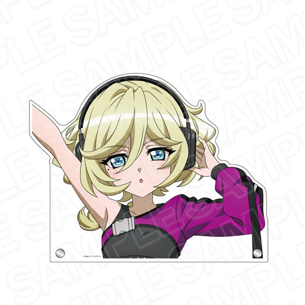 Contents Seed Senki Zesshou Symphogear XV Jumbo Diecut Acrylic Board Carol Malus Dienheim DJ ver. image 1