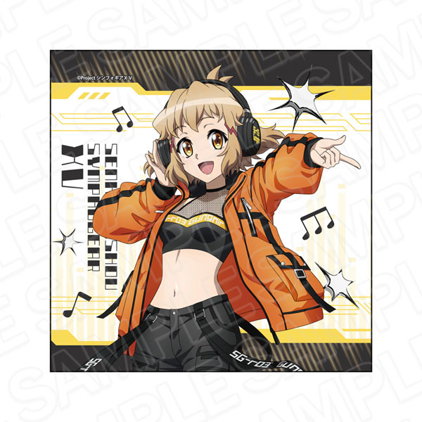Contents Seed Senki Zesshou Symphogear XV Microfiber Cloth Hibiki Tachibana DJ ver.
