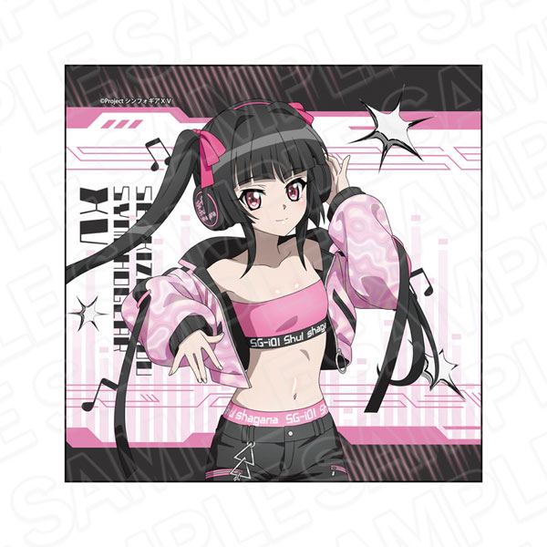 Contents Seed Senki Zesshou Symphogear XV Microfiber Cloth Shirabe Tsukuyomi DJ ver.