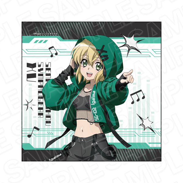 Contents Seed Senki Zesshou Symphogear XV Microfiber Cloth Kirika Akatsuki DJ ver.