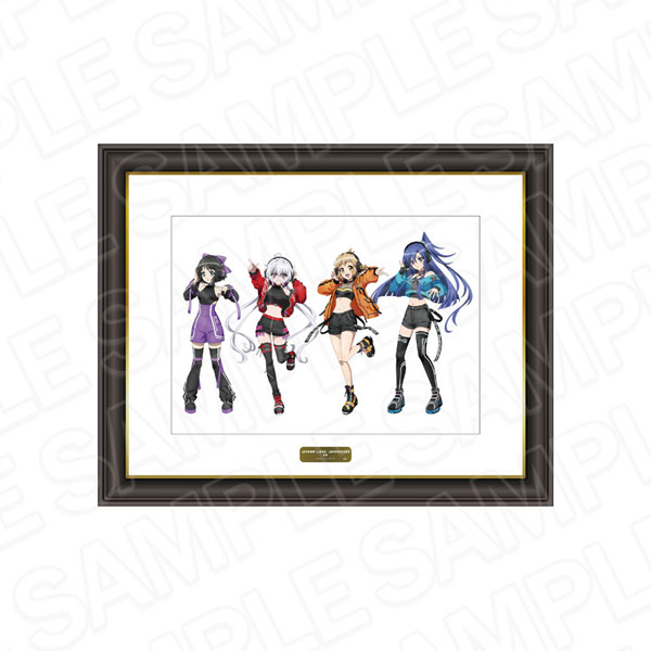 Contents Seed Senki Zesshou Symphogear XV Memorial Art Hibiki & Tsubasa & Chris & Miku DJ ver.