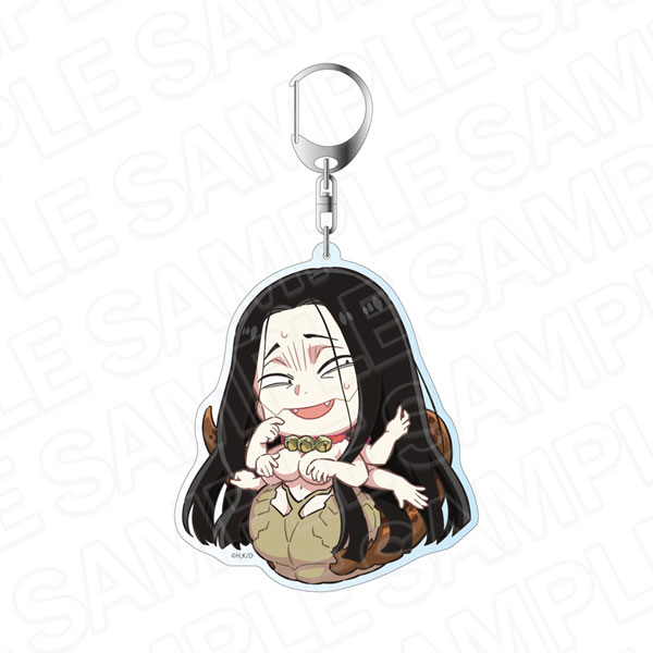 Contents Seed TV Anime "Dara-san of Reiwa" Deka Keychain Dara-san