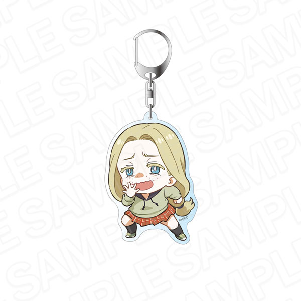 Contents Seed TV Anime "Dara-san of Reiwa" Deka Keychain Kaoru Misogiya 圖片 1