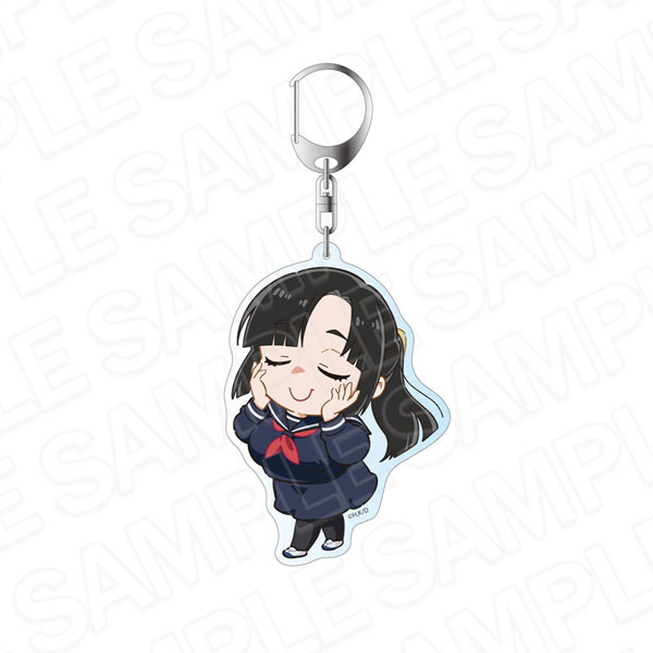 Contents Seed TV Anime "Dara-san of Reiwa" Deka Keychain Amane Hasegawa