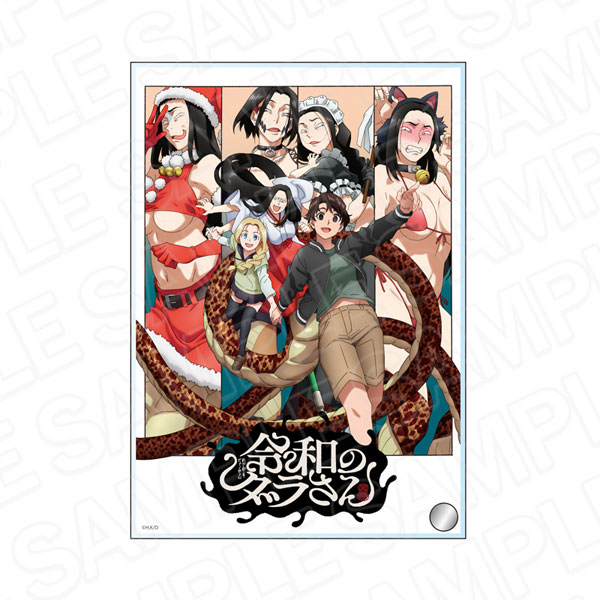 Contents Seed TV Anime "Dara-san of Reiwa" Mini Acrylic Art รูปภาพ 1