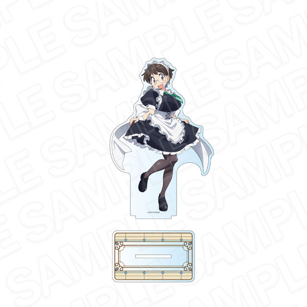 Contents Seed TV Anime "Ruri no Houseki" Deka Acrylic Stand Yoko Imari Maid Outfit ver.
