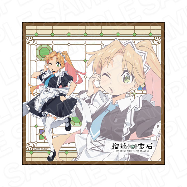 Contents Seed TV Anime "Ruri no Houseki" Microfiber Cloth Ruri Tanigawa Maid Outfit ver. รูปภาพ 1