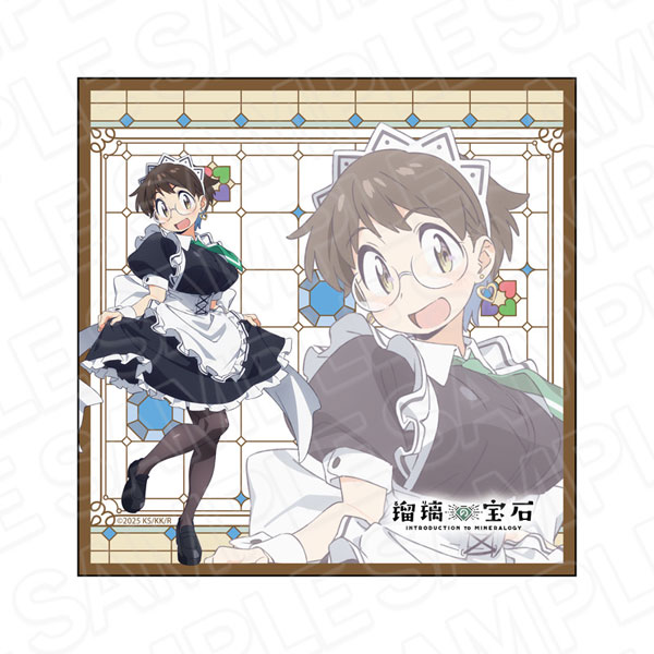Contents Seed TV Anime "Ruri no Houseki" Microfiber Cloth Yoko Imari Maid Outfit ver.