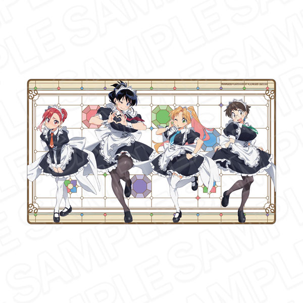 Contents Seed TV Anime "Ruri no Houseki" Rubber Desk Mat Maid Outfit ver. Bild 1