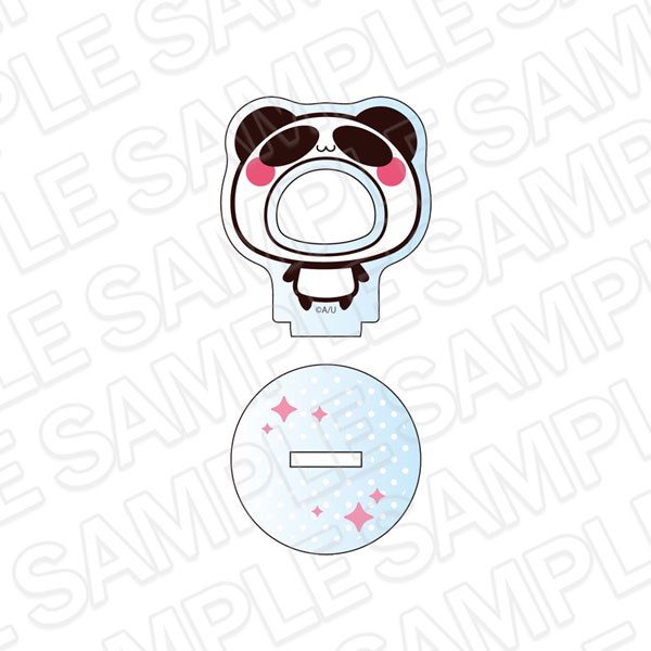 Contents Seed Aopanda Dress-up Tin Badge Frame Stand Aachan imagen 1