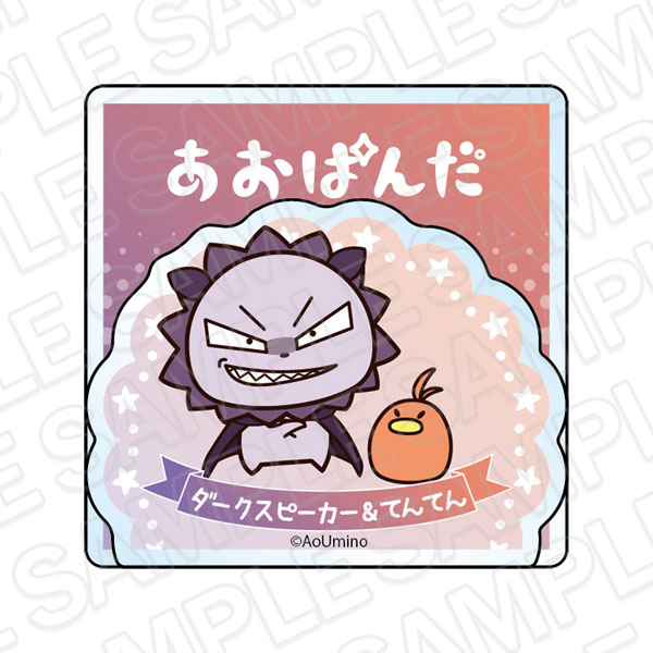Contents Seed Aopanda Acrylic Memo Clip Dark Speaker & Tenten imagen 1