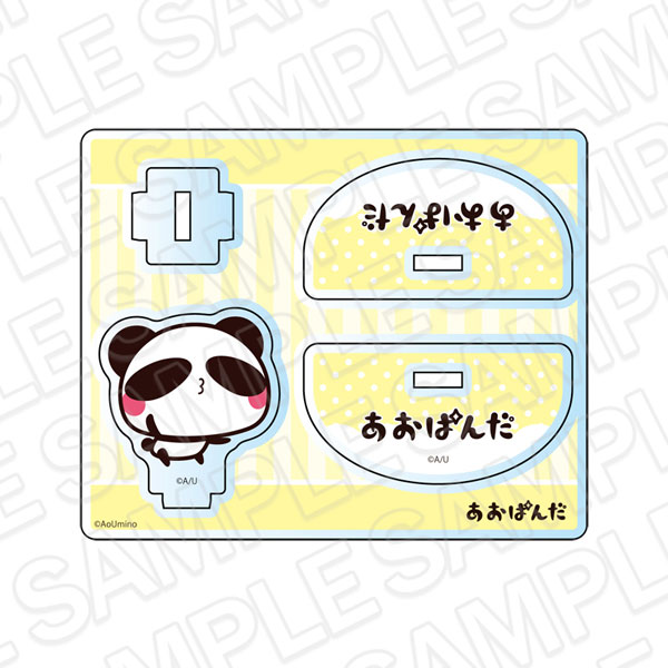Contents Seed Aopanda Yurayura Acrylic Stand Cheerful รูปภาพ 1