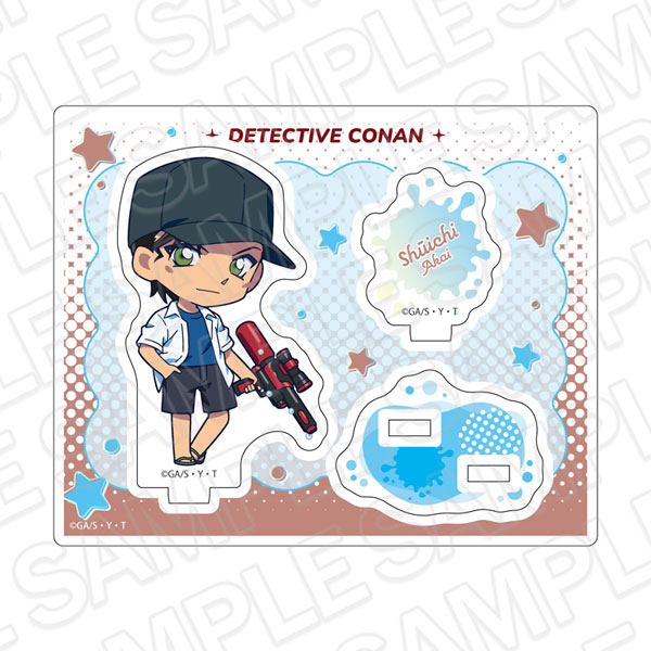 Contents Seed Detective Conan Acrylic Stand Shuichi Akai Water Gun ver. hình ảnh 1
