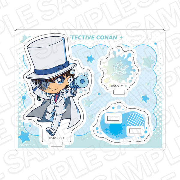 Contents Seed Detective Conan Acrylic Stand Phantom Thief Kid Water Gun ver. gambar 1