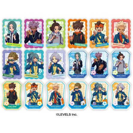 Ensky Inazuma Eleven: Victory Road Diecut Sticker Collection 9Pack BOX