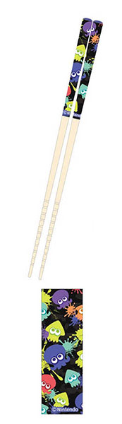 Bandai My Chopsticks Collection Splatoon 3 04 Icon Pattern image 1