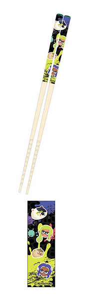 Bandai My Chopsticks Collection Splatoon 3 06 Face Design gambar 1