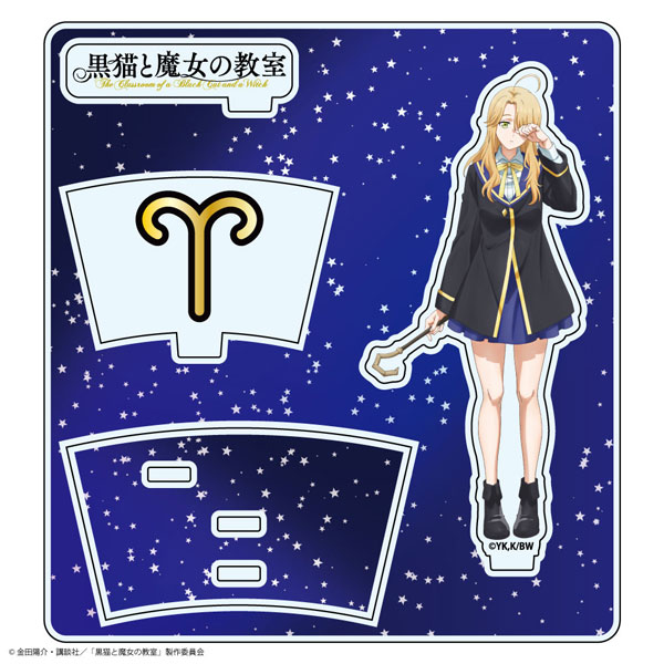 LEXACT TV Anime "The Classroom of a Black Cat and a Witch" Acrylic Stand Ewe Aries รูปภาพ 1