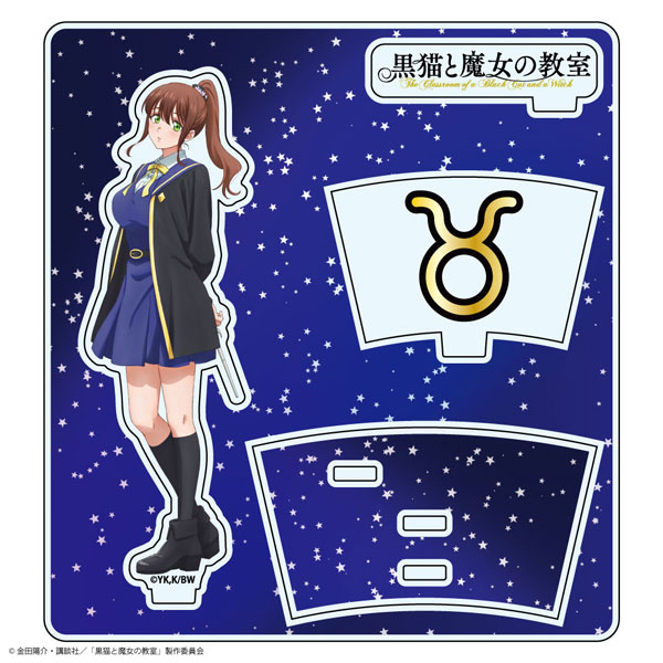 LEXACT TV Anime "The Classroom of a Black Cat and a Witch" Acrylic Stand Io Taurus Bild 1