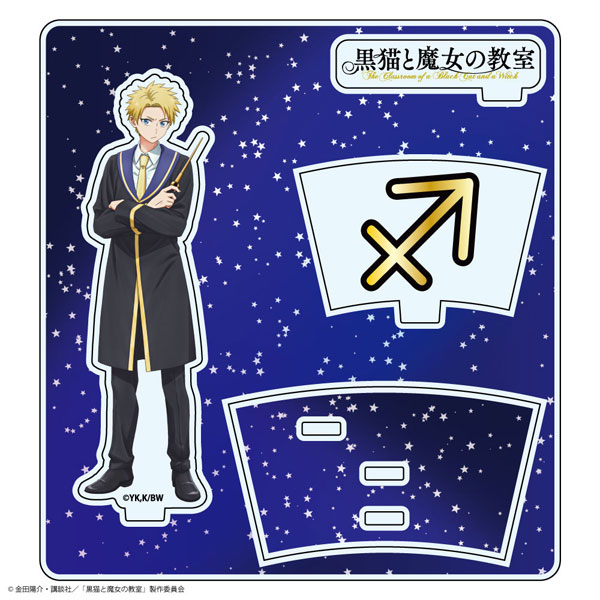 LEXACT TV Anime "The Classroom of a Black Cat and a Witch" Acrylic Stand Chiron Sagittarius Aradia Bild 1