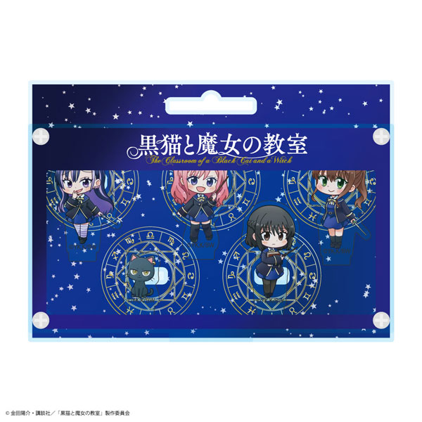 LEXACT TV Anime "The Classroom of a Black Cat and a Witch" Package Style Diorama Acrylic Stand TypeA Bild 1