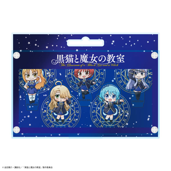 LEXACT TV Anime "The Classroom of a Black Cat and a Witch" Package Style Diorama Acrylic Stand TypeB image 1