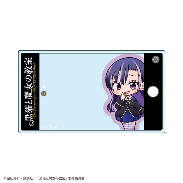 LEXACT TV Anime "The Classroom of a Black Cat and a Witch" Multipurpose Acrylic Badge Aria Aquarius รูปภาพ 1