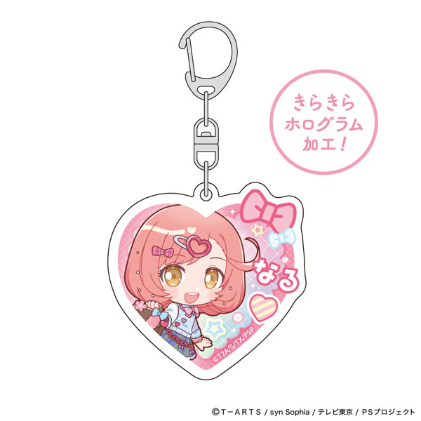 Parflette [Pretty Series] Hologram Acrylic Keychain (Naru Ayase / Customized School Uniform) รูปภาพ 1