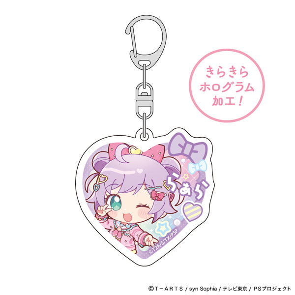 Parflette [Pretty Series] Hologram Acrylic Keychain (Laala Manaka / Customized School Uniform)