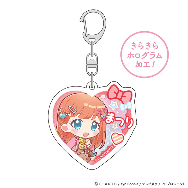Parflette [Pretty Series] Hologram Acrylic Keychain (Matsuri Hibino / Customized School Uniform) รูปภาพ 1