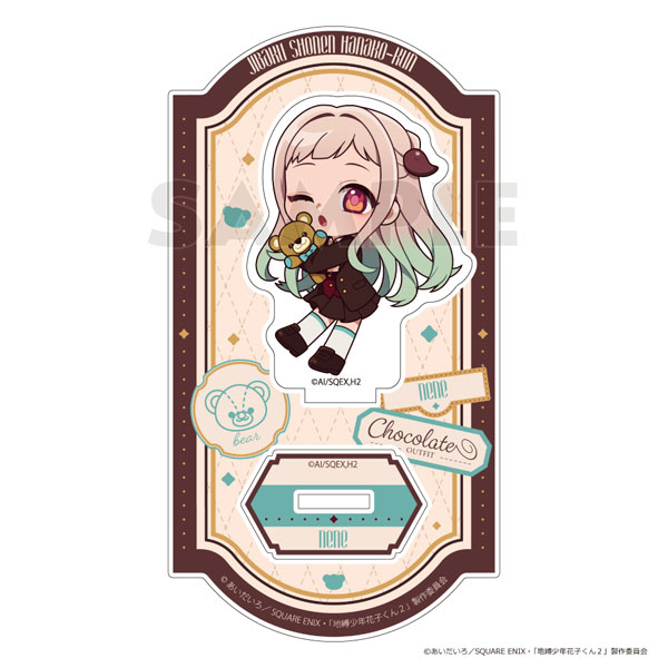 Parflette [TV Anime "Jibaku Shounen Hanako-kun 2"] Acrylic Stand (Nene Yashiro / Chocolate Coordinate) รูปภาพ 1