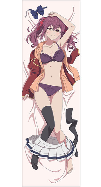 Curtain Damashii [Youkoso Jitsuryoku Shijou Shugi no Kyoushitsu e] New Illustration Hugging Pillow Cover (Ichika Amasawa) 2WAY Tricot gambar 1
