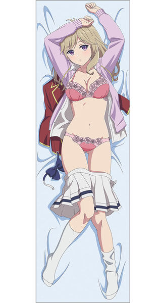 Curtain Damashii [Youkoso Jitsuryoku Shijou Shugi no Kyoushitsu e] New Illustration Hugging Pillow Cover (Sakurako Tsubaki) 2WAY Tricot