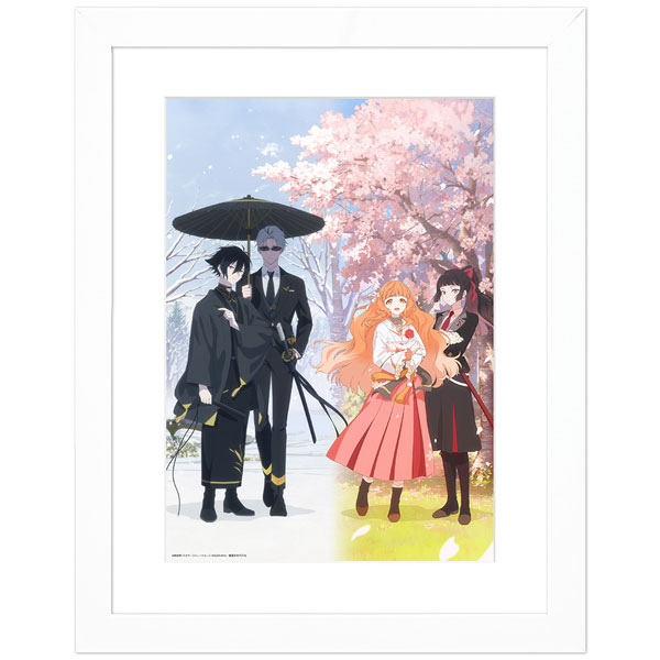 Parflette [TV Anime "Agents of the Four Seasons Dance of Spring"] New Illustration Chara Fine Graph (Spring & Winter) A4