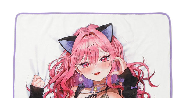 fermat Gal Gamer ni Homeraretai Fumo Collection Blanket Bild 1
