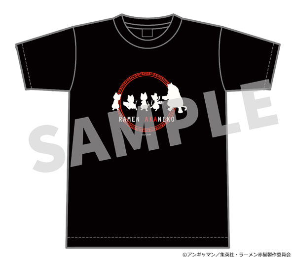 MS Factory TV Anime "Ramen Akaneko" T-shirt XL