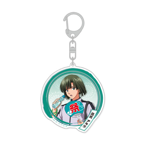 Matsumoto Shouji TV Anime "Hikaru no Go" [New Illustration] Acrylic Keychain Akira Toya (Summer Festival) gambar 1