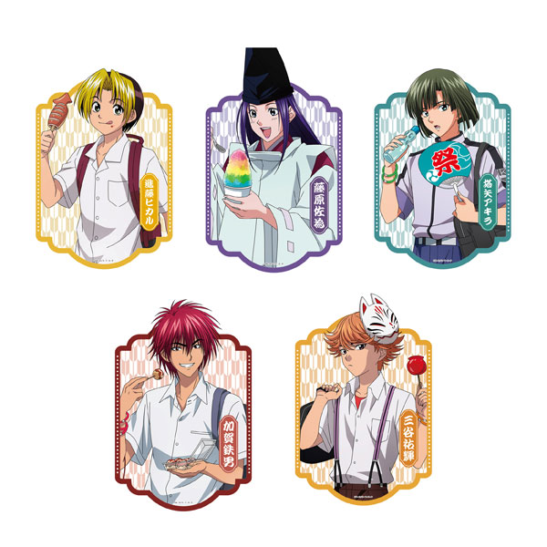 Matsumoto Shouji TV Anime "Hikaru no Go" [New Illustration] Sticker Set Summer Festival Bild 1