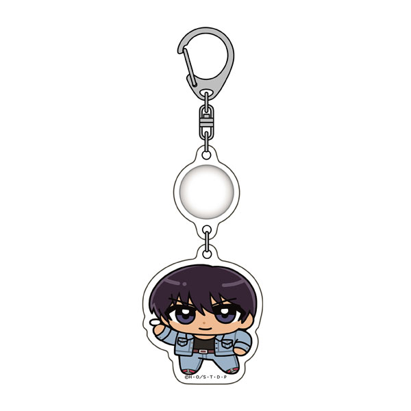 Matsumoto Shouji TV Anime "Hikaru no Go" [New Illustration] 2-part Acrylic Keychain Shinichiro Isumi Bild 1