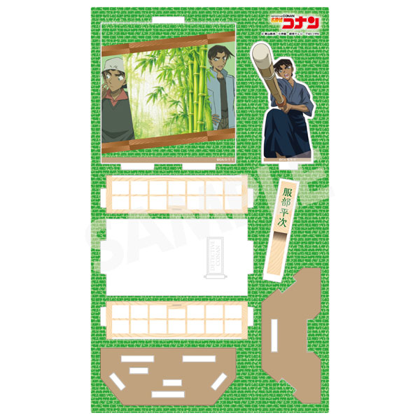 Zero-G Act Detective Conan Show Window Style Acrylic Stand Vol.4 Heiji Hattori gambar 1