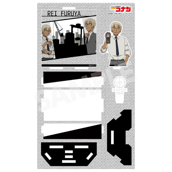 Zero-G Act Detective Conan Show Window Style Acrylic Stand Vol.5 Rei Furuya gambar 1