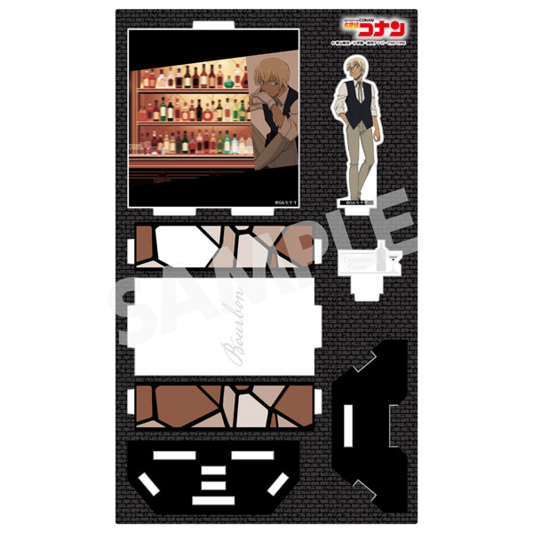 Zero-G Act Detective Conan Show Window Style Acrylic Stand Vol.7 Bourbon