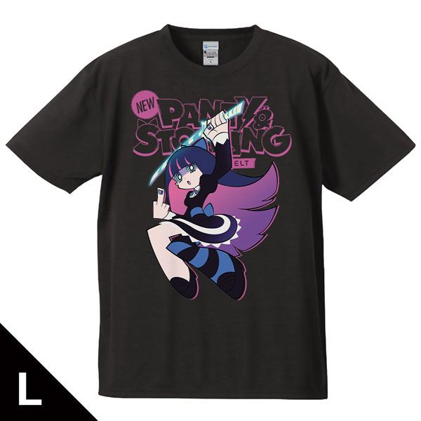 Azu Maker New PANTY & STOCKING with GARTERBELT T-shirt Stocking Key Visual ver. L Size